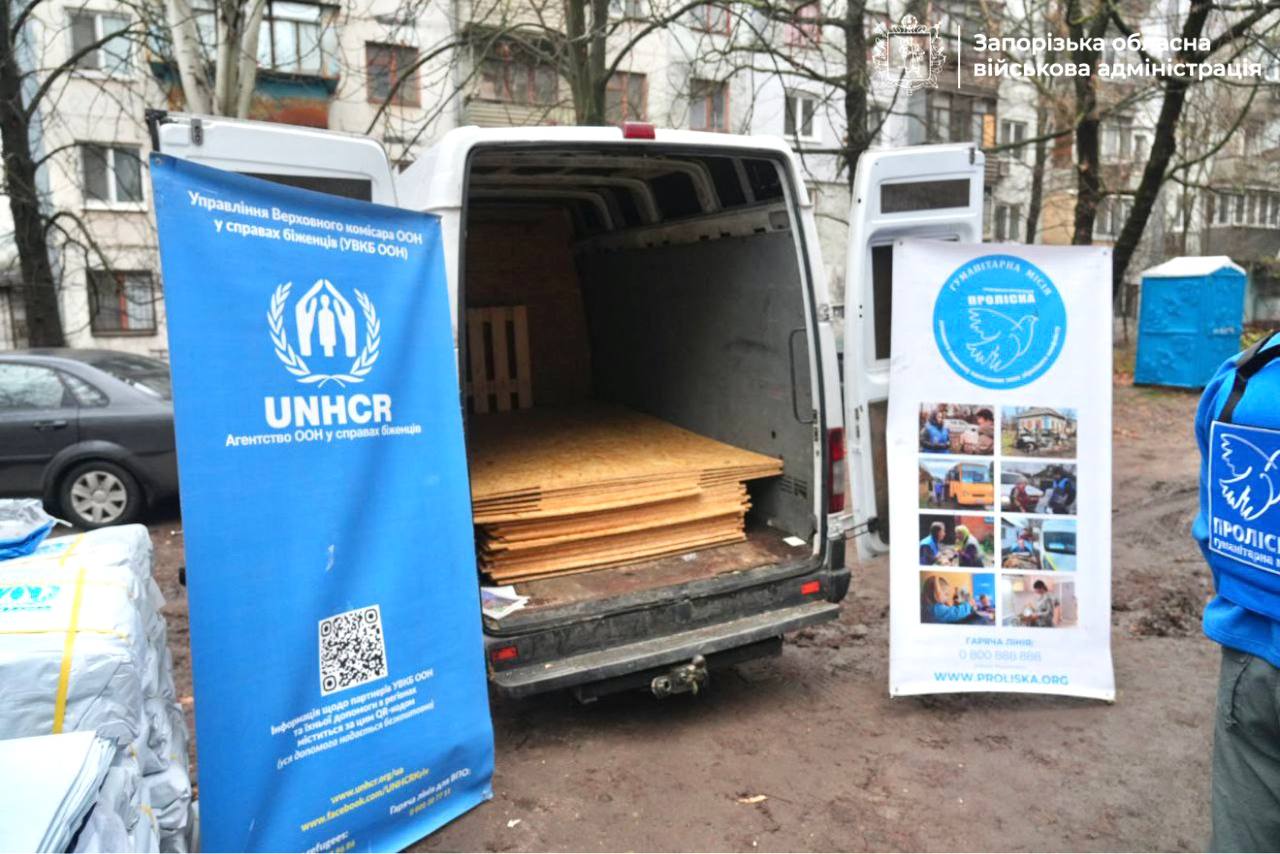 Ліквідація наслідків нічного удару по Запоріжжю